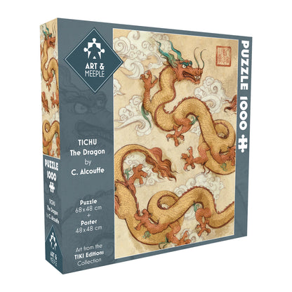 PUZZLE ART&MEEPLE: TICHU DRAGON 1000 PEZZI