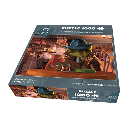 PUZZLE ART&MEEPLE: MAFIOZOO 1000 PEZZI