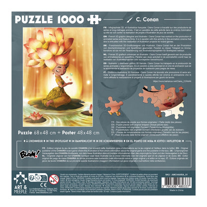 PUZZLE ART&MEEPLE: CHAKRA 1000 PEZZI