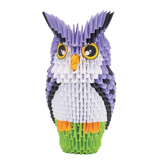 ORIGAMI 3D GUFO, 657 PEZZI
