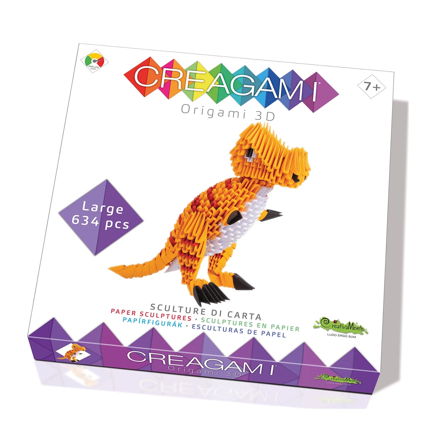 ORIGAMI 3D T-REX 634 PEZZI
