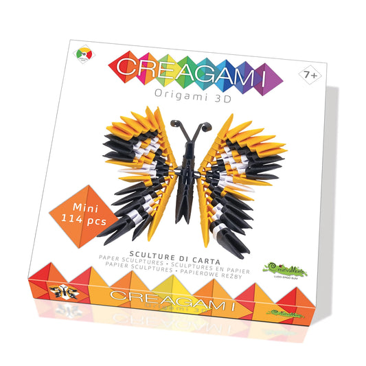 ORIGAMI 3D FARFALLA 114 PEZZI