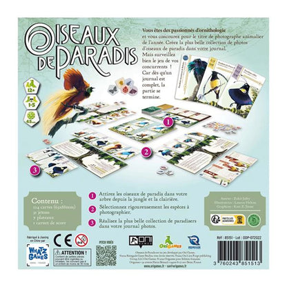 OISEAUX DE PARADIS (F)