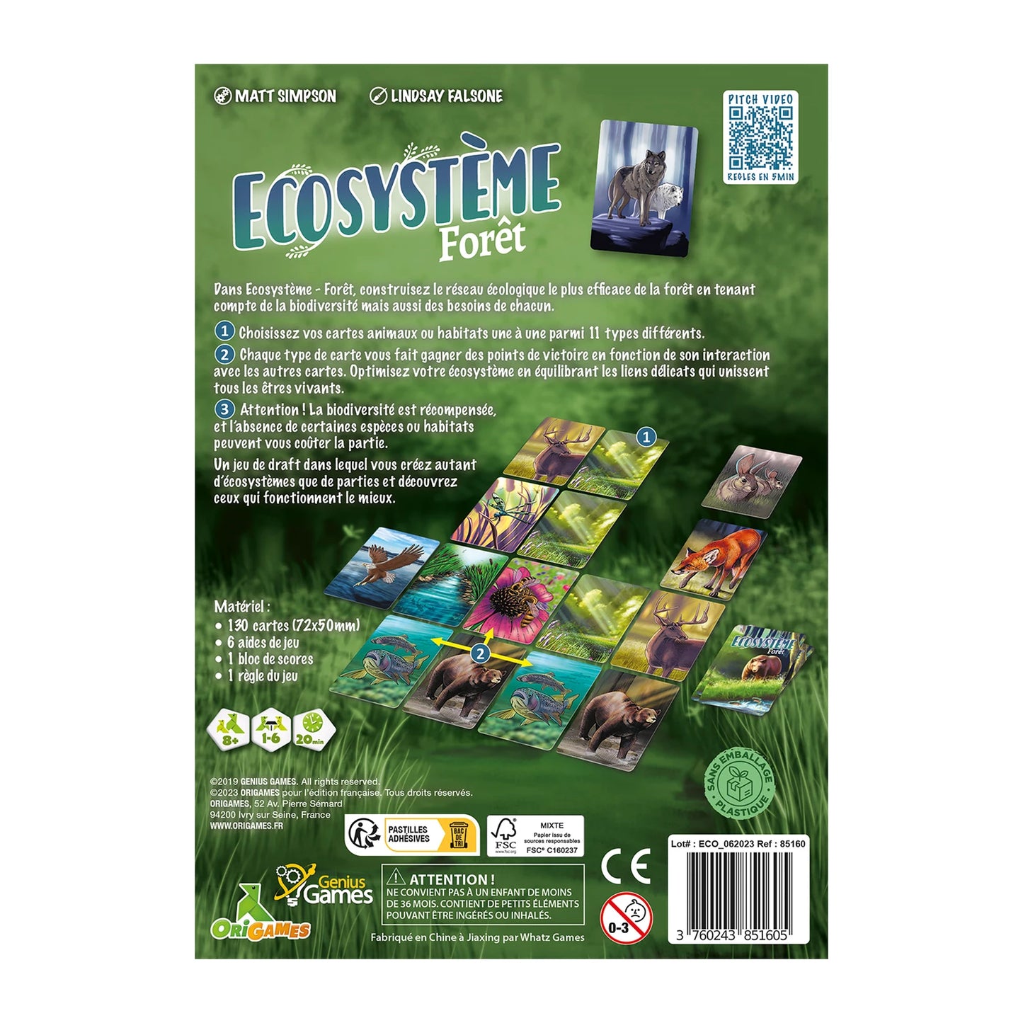 ÉCOSYSTÈME - FORÊT (F)