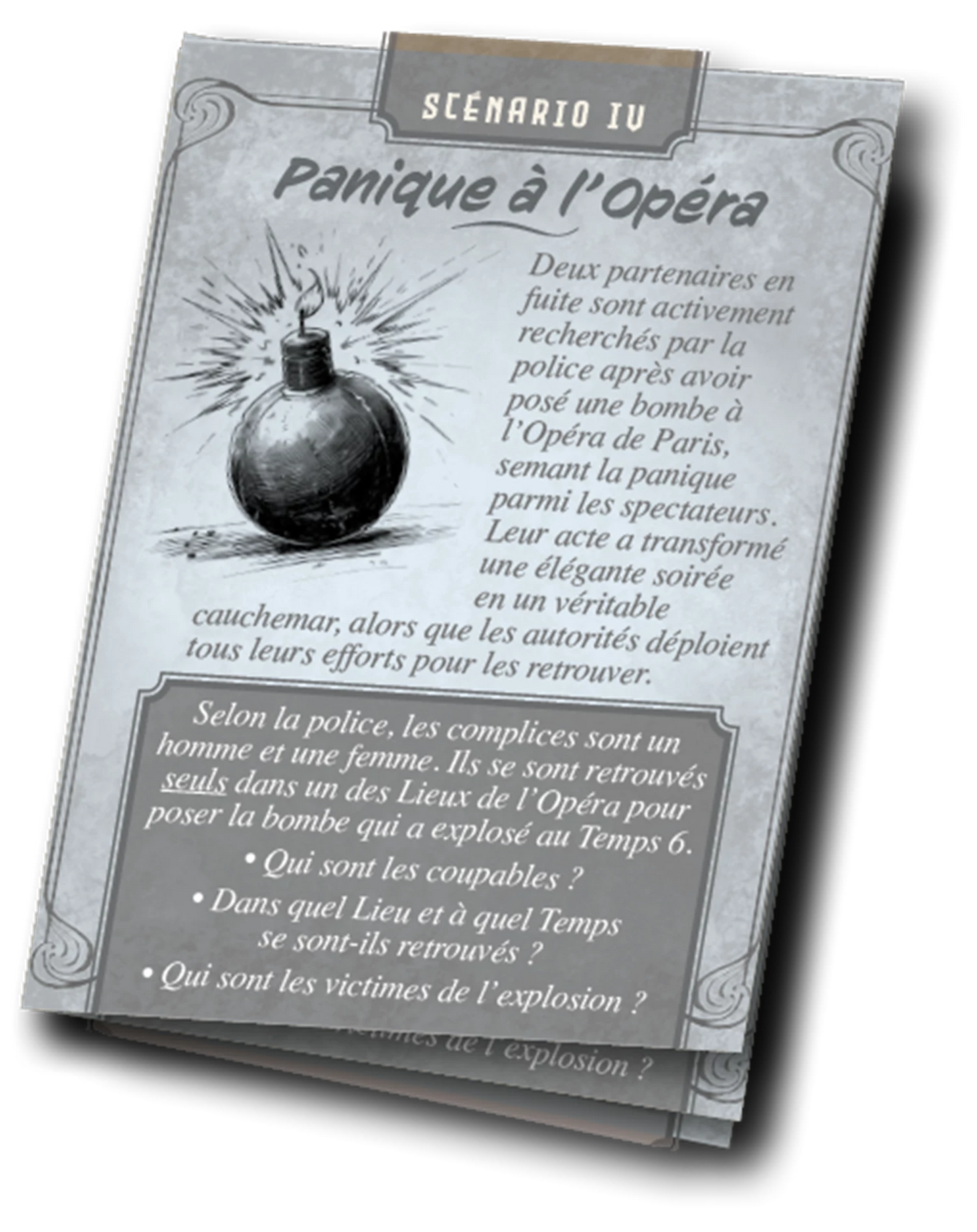 KRONOLOGIC PARIGI 1920 - PANIQUE À L'OPÉRA (F)