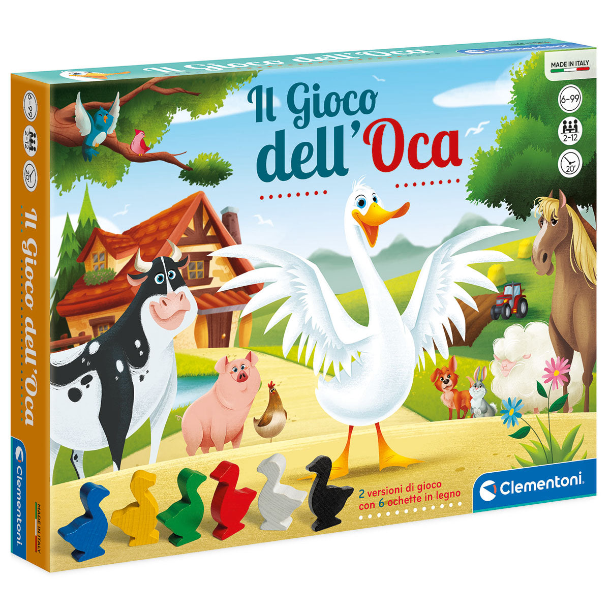 JEU DE L'OIE – CLEMENTONI - ITA 🇮🇹 🔶