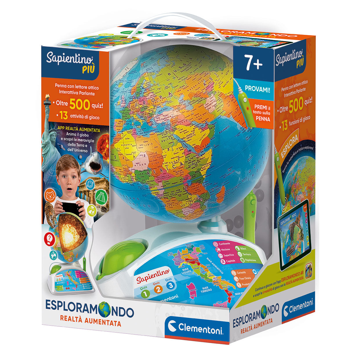 ESPLORAMONDO REALTÀ – GLOBO INTERATTIVO – CLEMENTONI - ITA 🇮🇹 🔶