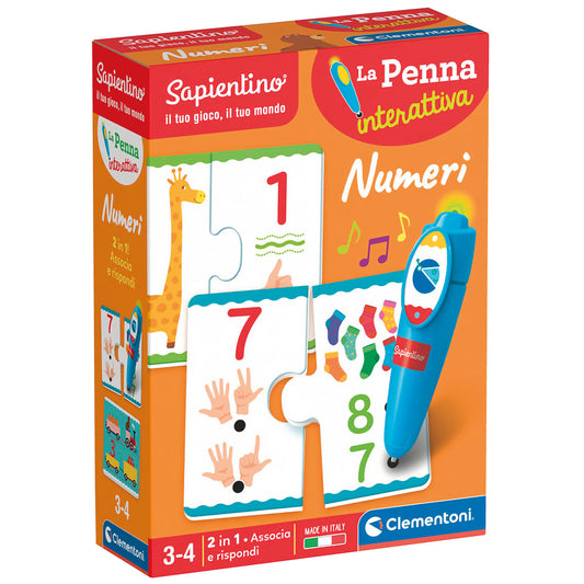 PENNA INTERATTIVA – NUMERI – CLEMENTONI - ITA 🇮🇹 🔶