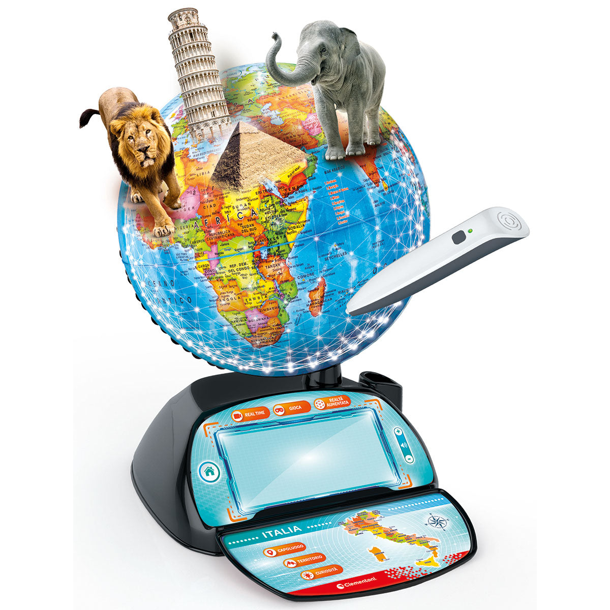 EXPLOREGLOBE REAL TIME – GLOBO INTERATTIVO – CLEMENTONI - ITA 🇮🇹 🔶