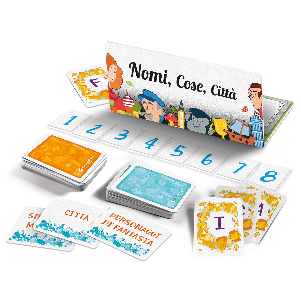 NOMS, CHOSES, VILLES – CLEMENTONI - FRA 🇫🇷 🔶