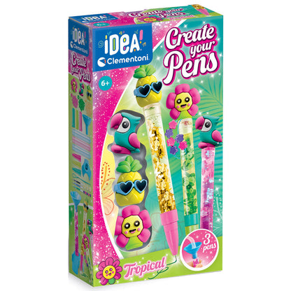 TES CRÉATIONS AU STYLO – TROPICALE – CLEMENTONI 🔶