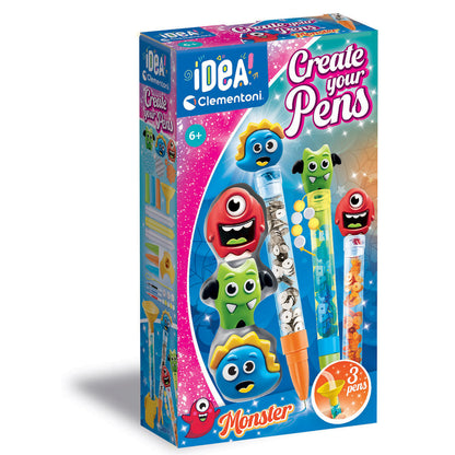 LE TUE CREAZIONI CON LA PENNA – MOSTRI – CLEMENTONI 🔶