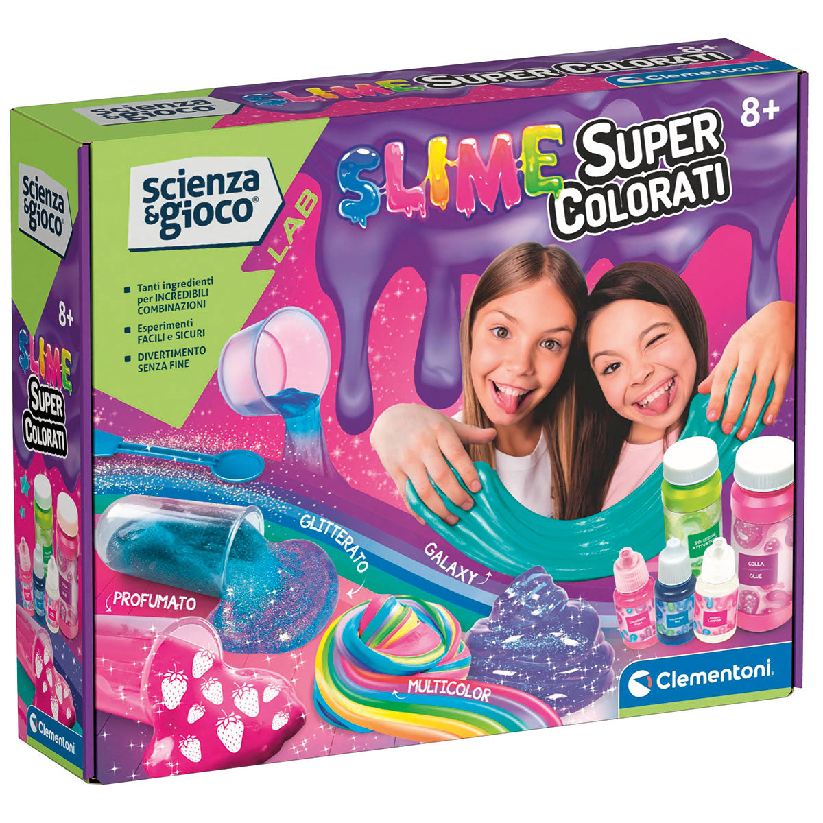 SLIME SUPER COLORÉ – CLEMENTONI - FR 🇫🇷 🔶