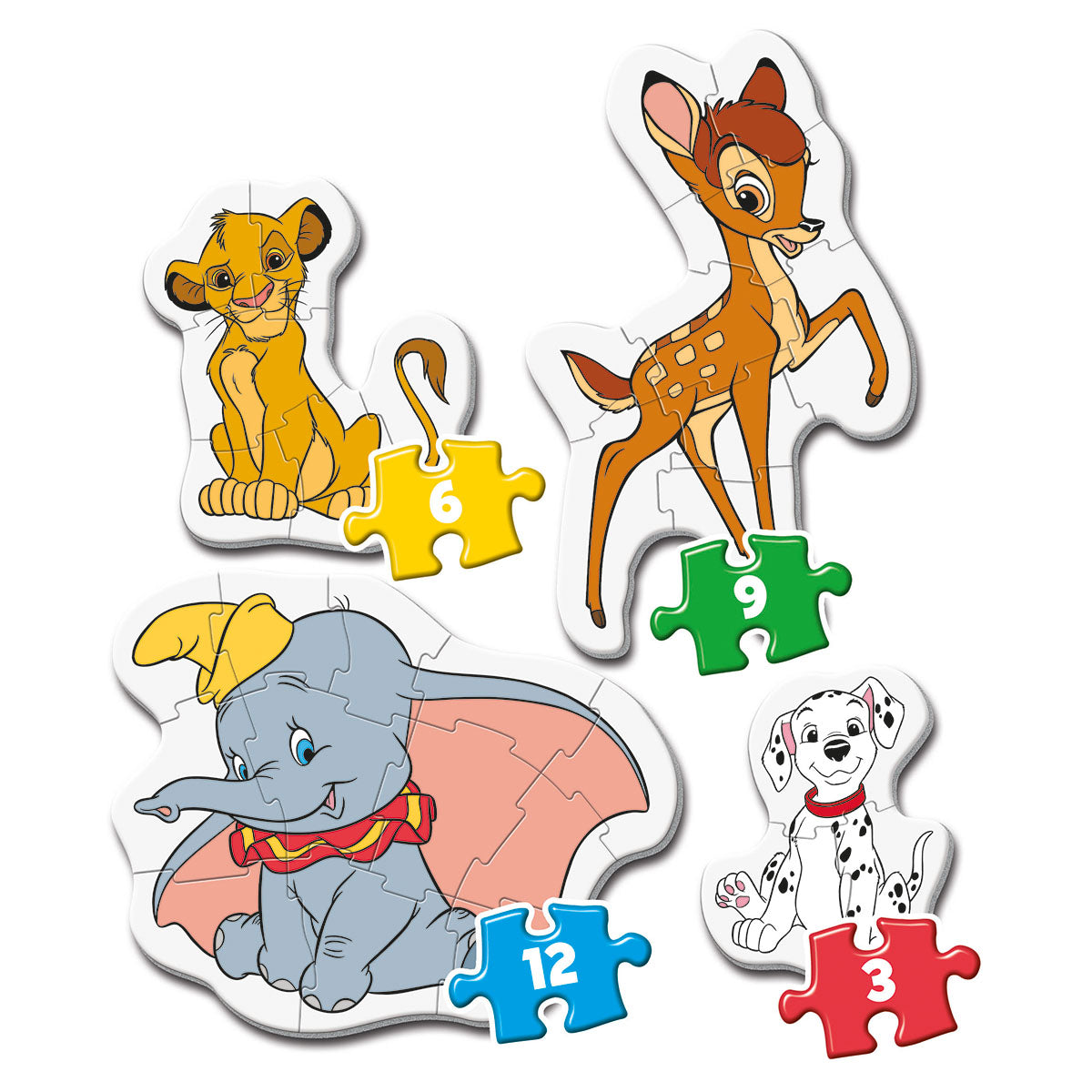 MES PREMIERS PUZZLES AMIS ANIMAUX – CLEMENTONI 🔶
