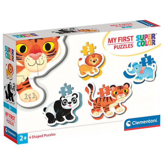MON PREMIER PUZZLE ANIMAUX SAUVAGES – CLEMENTONI 🔶