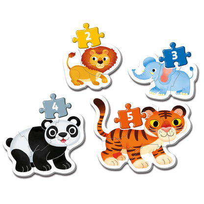 IL MIO PRIMO PUZZLE SULLA FAUNA SELVATICA – CLEMENTONI 🔶