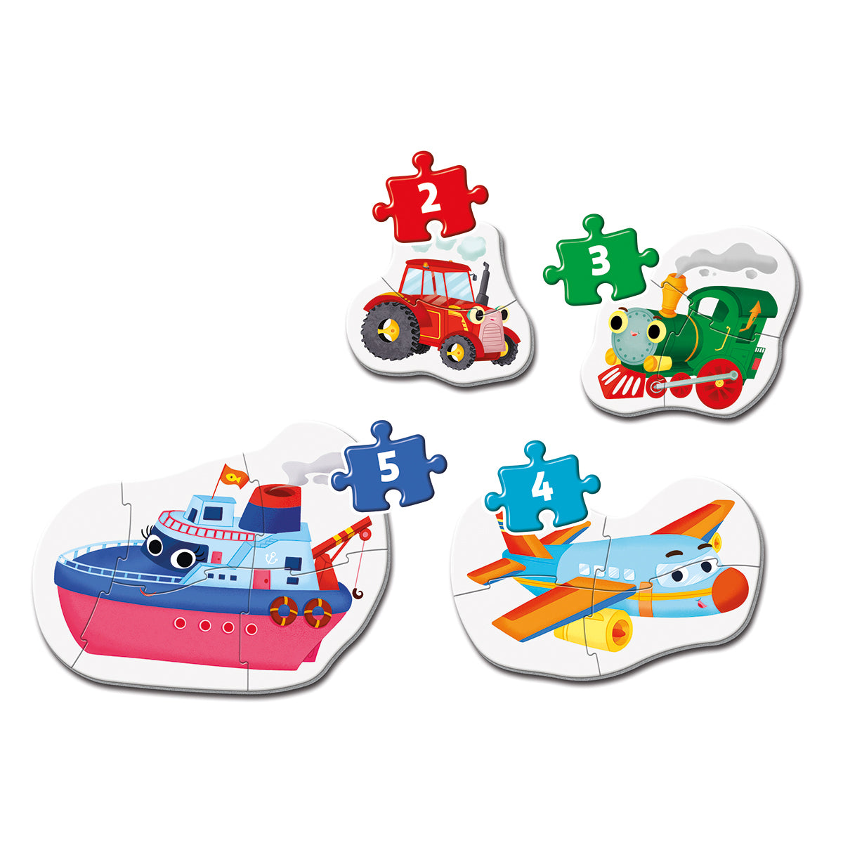 MON PREMIER PUZZLE TRANSPORTS – CLEMENTONI 🔶