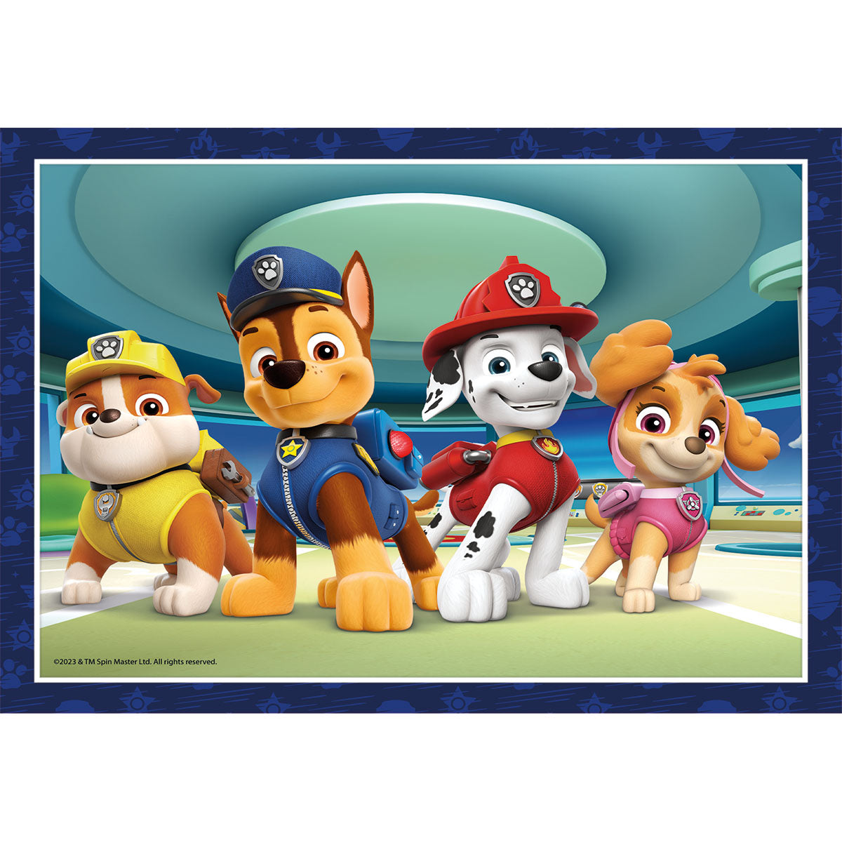 PUZZLE PAW PATROL 4 IN 1 – CLEMENTONI 🔶