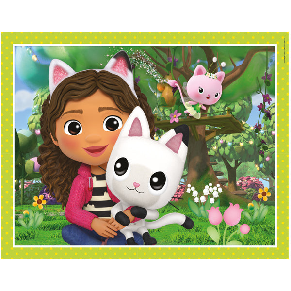 PUZZLE LA CASA DELLE BAMBOLE DI GABBY 4 IN 1 – CLEMENTONI 🔶