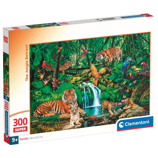 PUZZLE JUNGLE – 300 PIÈCES – CLEMENTONI 🔶