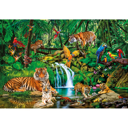 PUZZLE JUNGLE – 300 PIÈCES – CLEMENTONI 🔶