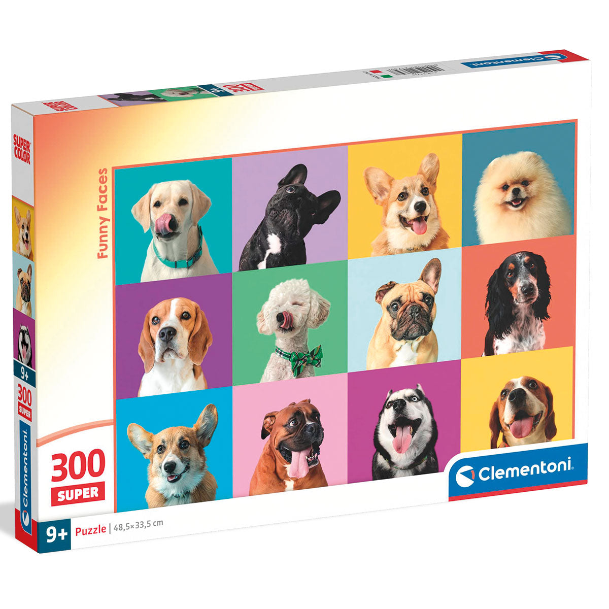 PUZZLE CHIENS – 300 PIÈCES – CLEMENTONI 🔶