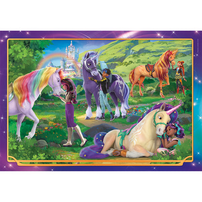 PUZZLE UNICORN ACADEMY – 104 PIÈCES – CLEMENTONI 🔶