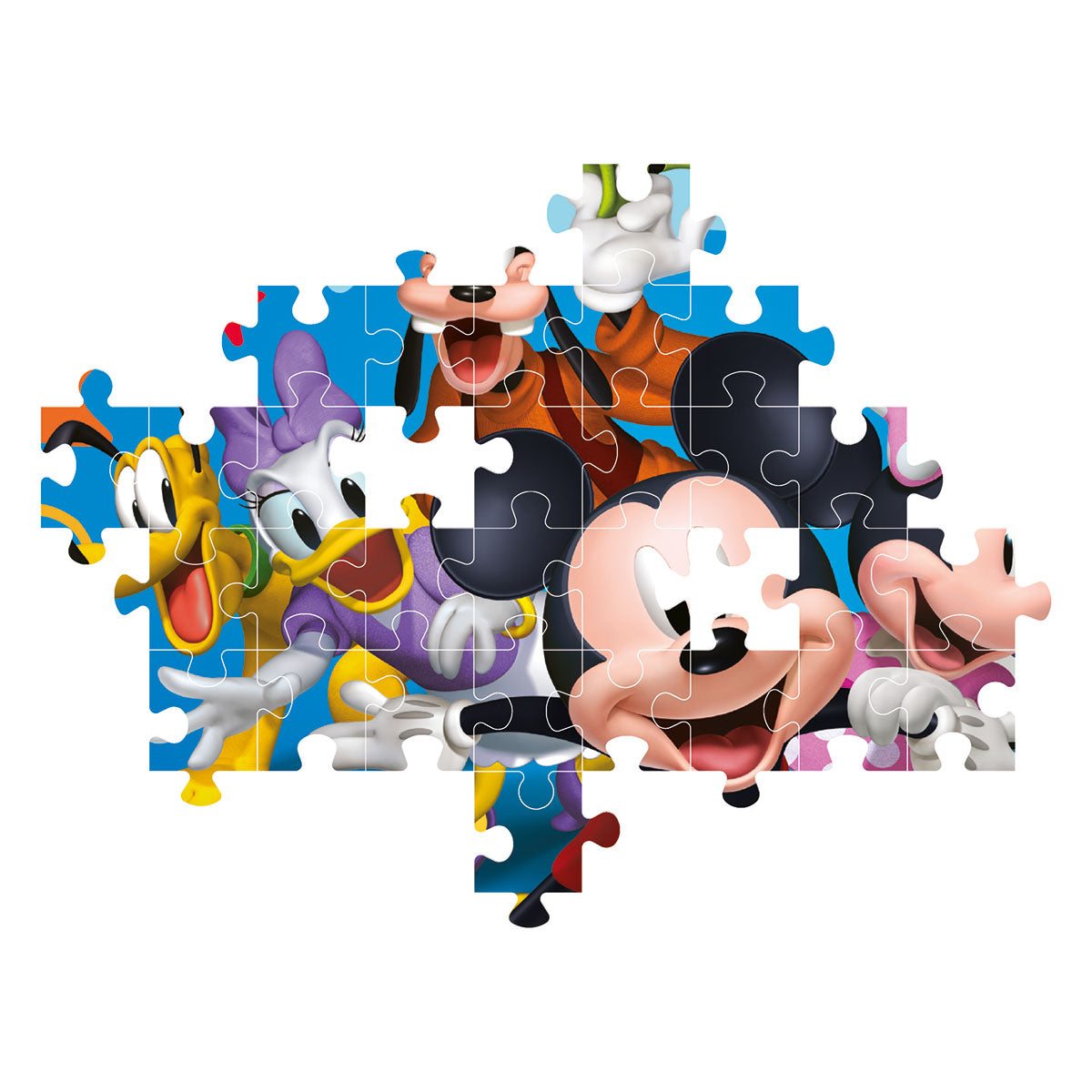 PUZZLE MICKEY ET SES AMIS – 104 PIÈCES – CLEMENTONI 🔶