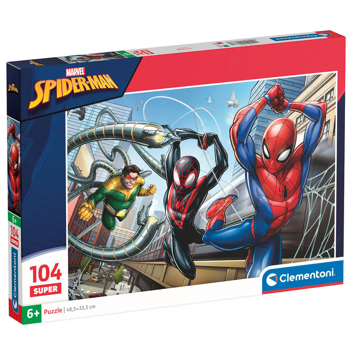 PUZZLE SPIDER-MAN – 104 PIÈCES – CLEMENTONI 🔶
