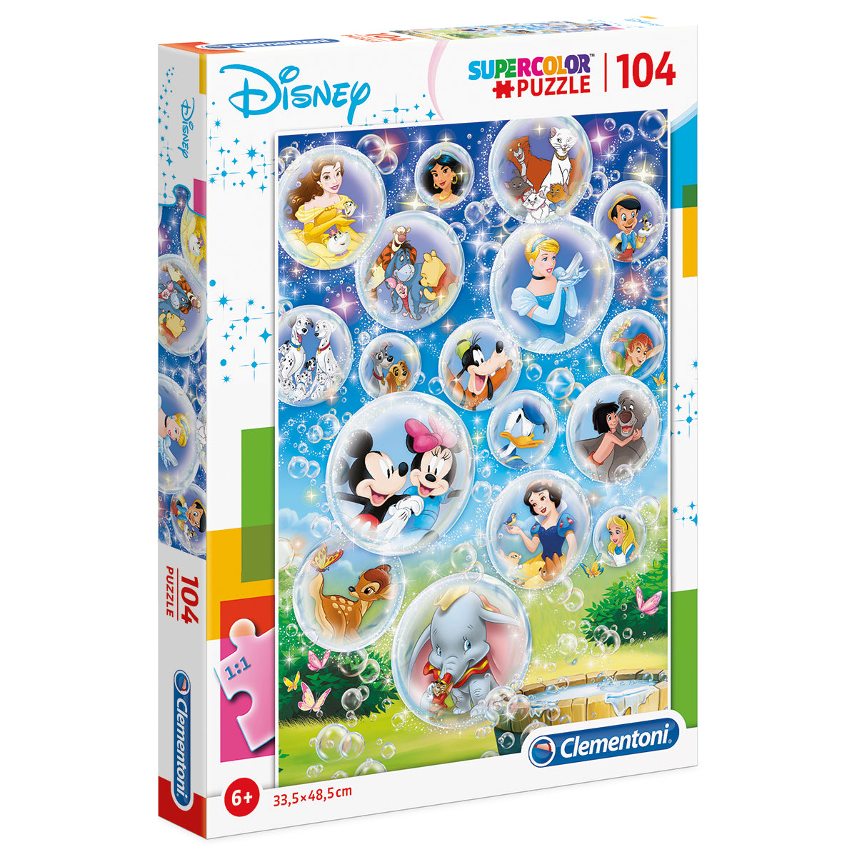 PUZZLE CLASSIQUE DISNEY – 104 PIÈCES – CLEMENTONI 🔶