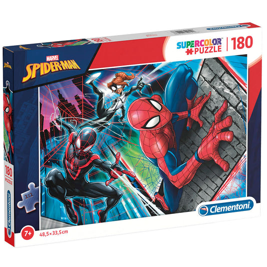 PUZZLE SPIDER-MAN – 180 PIÈCES – CLEMENTONI 🔶