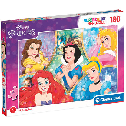 PUZZLE PRINCESSE – 180 PIÈCES – CLEMENTONI 🔶