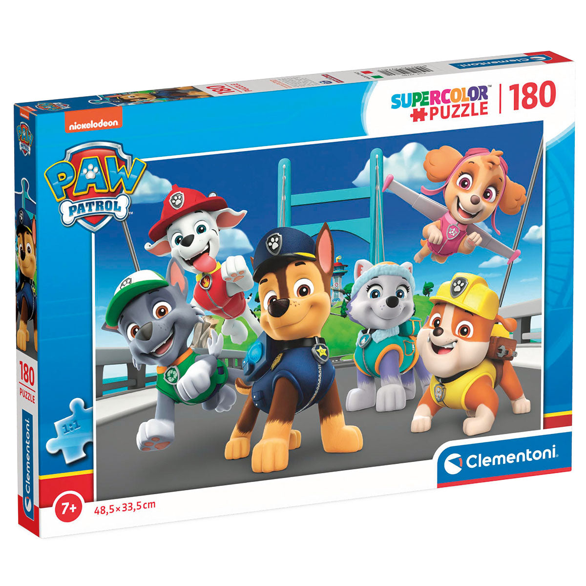 PUZZLE PAW PATROL – 180 PEZZI – CLEMENTONI 🔶