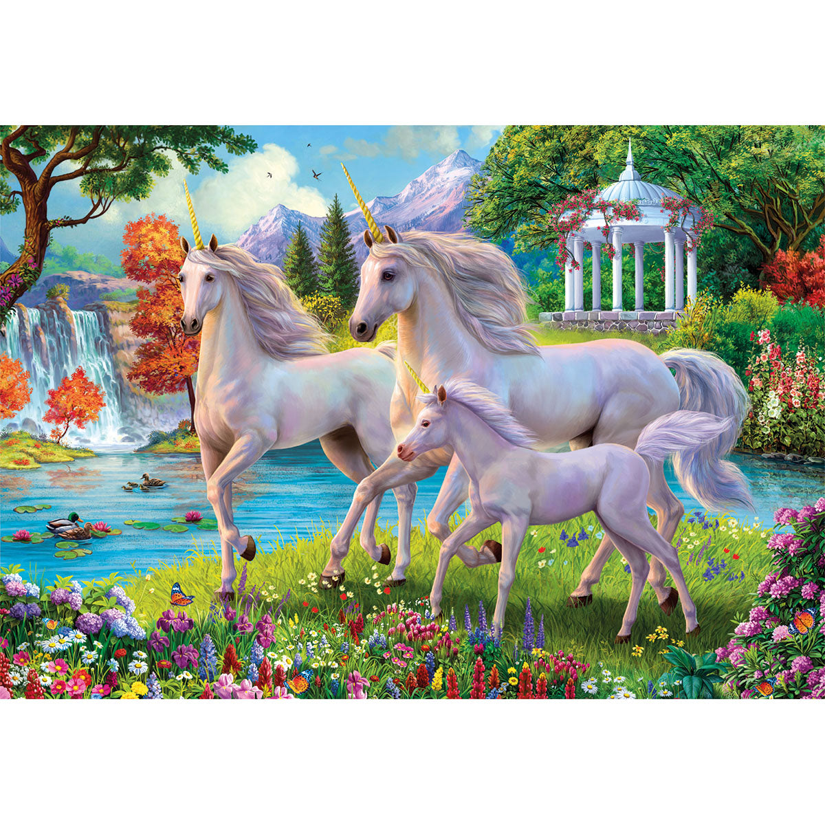 PUZZLE LICORNE – 180 PIÈCES – CLEMENTONI 🔶