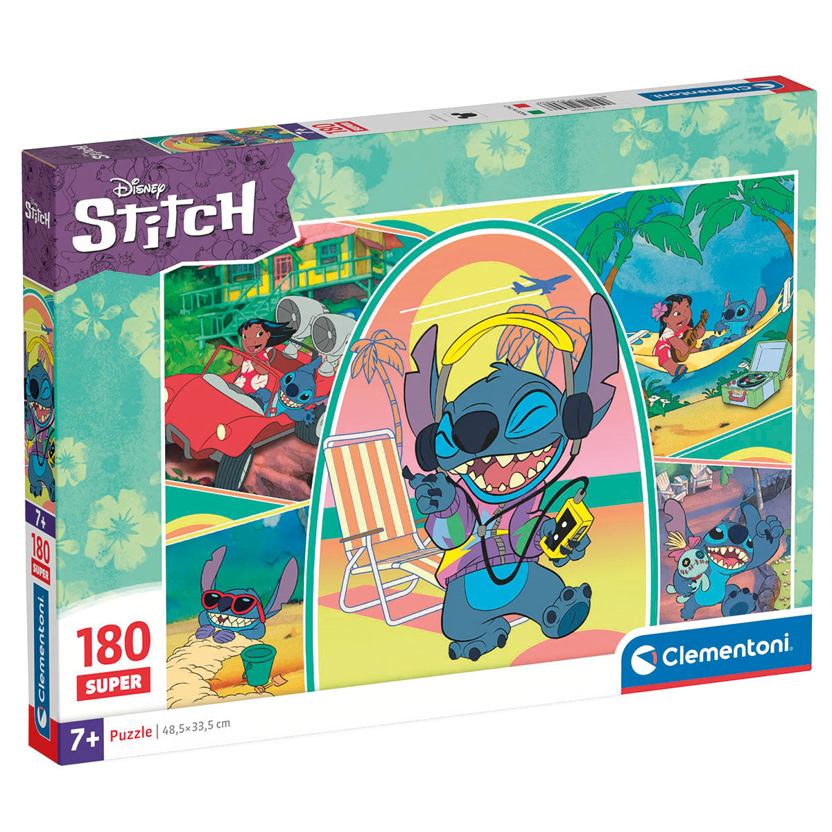 PUZZLE STITCH – 180 PIÈCES – CLEMENTONI 🔶