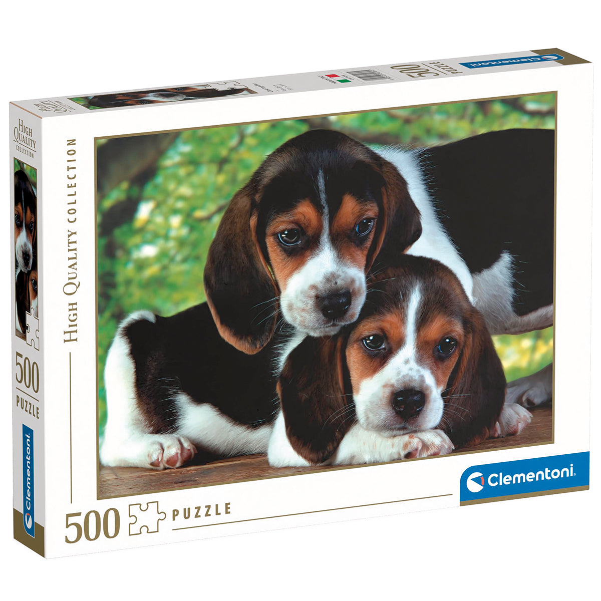 PUZZLE CHIENS – 500 PIÈCES – CLEMENTONI 🔶
