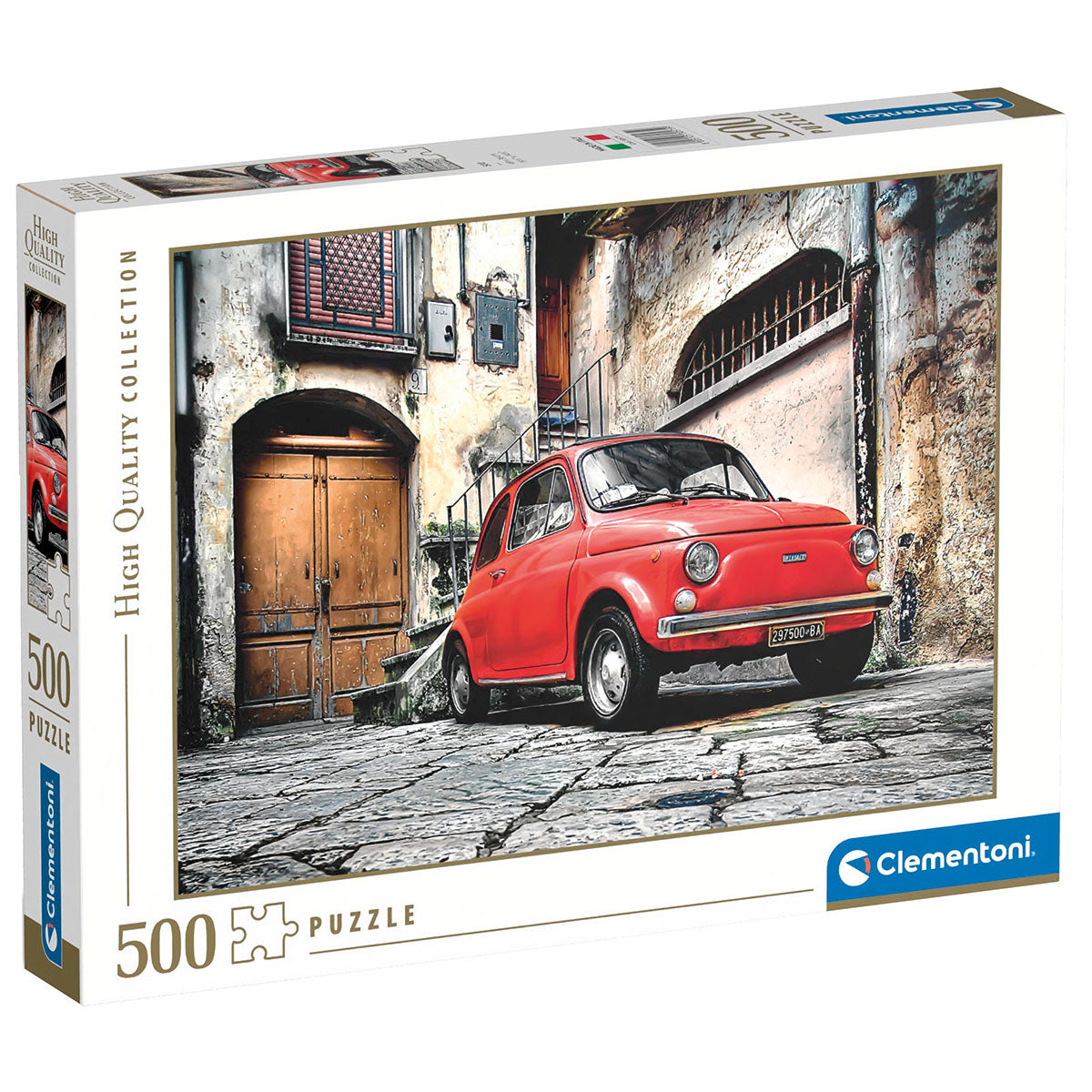 PUZZLE FIAT – 500 PIÈCES – CLEMENTONI 🔶