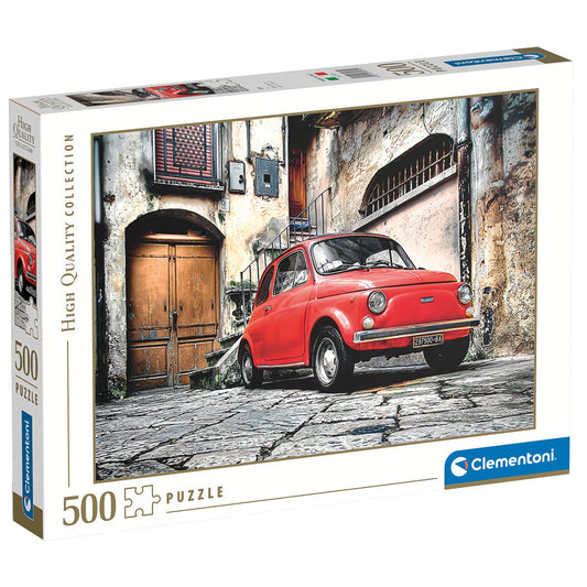 PUZZLE FIAT – 500 PIÈCES – CLEMENTONI 🔶