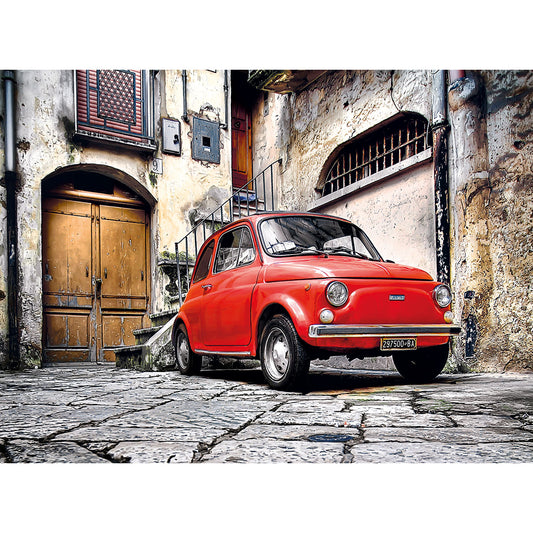 PUZZLE FIAT – 500 PIÈCES – CLEMENTONI 🔶