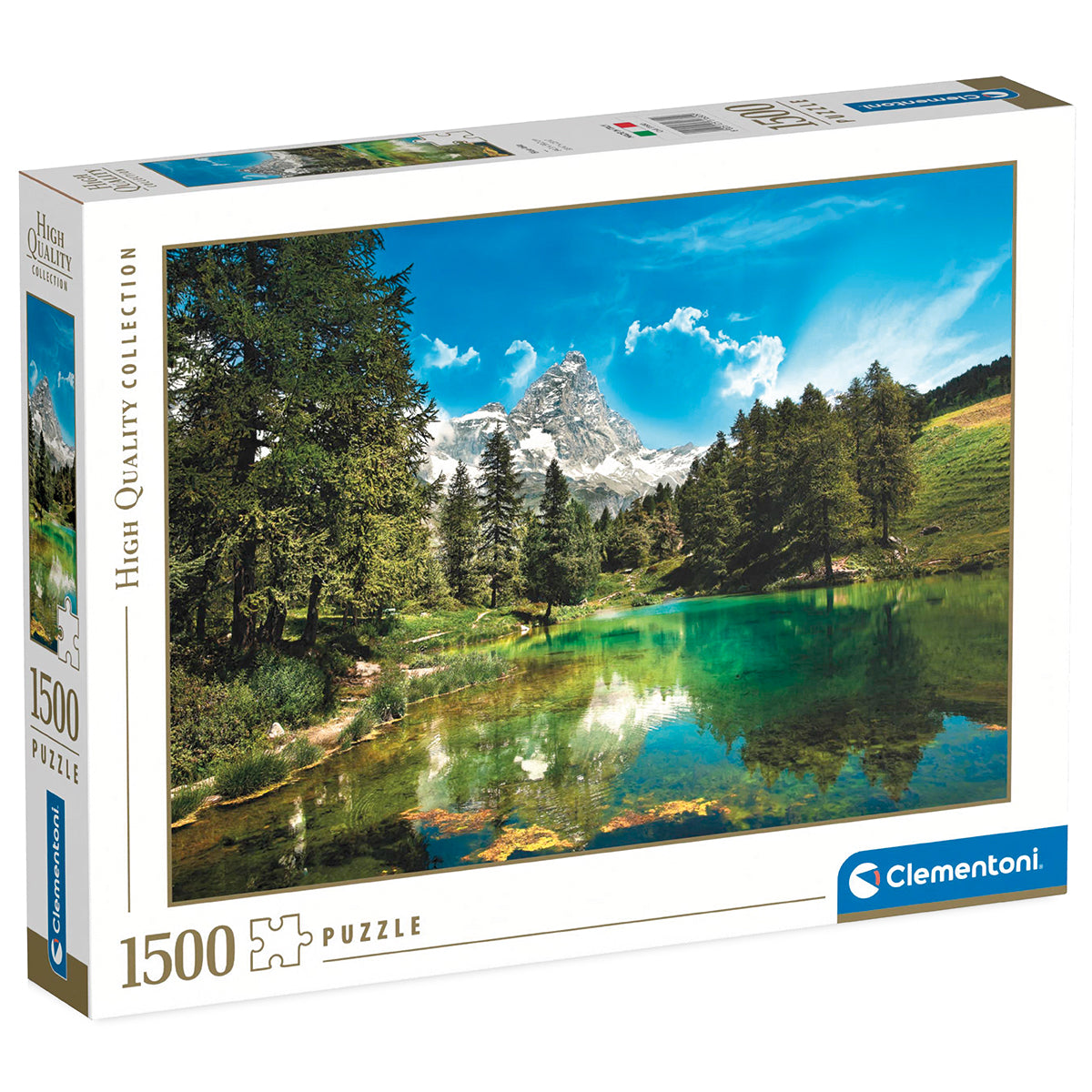 PUZZLE LAC BLEU – 1500 PIÈCES – CLEMENTONI 🔶