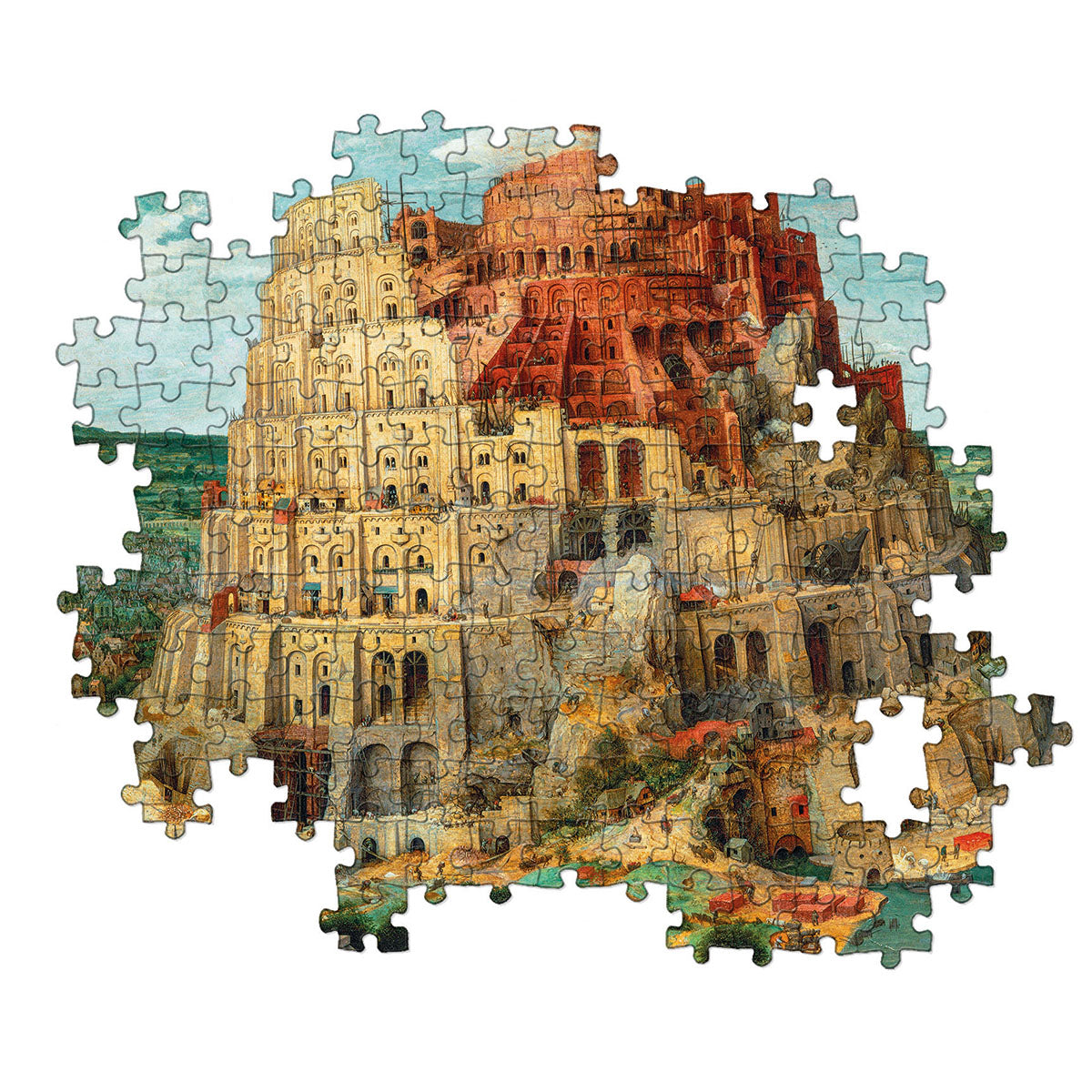 PUZZLE BRUEGEL – LA TOUR DE BABEL – 1500 PIÈCES – CLEMENTONI 🔶