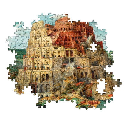 PUZZLE BRUEGEL – LA TOUR DE BABEL – 1500 PIÈCES – CLEMENTONI 🔶