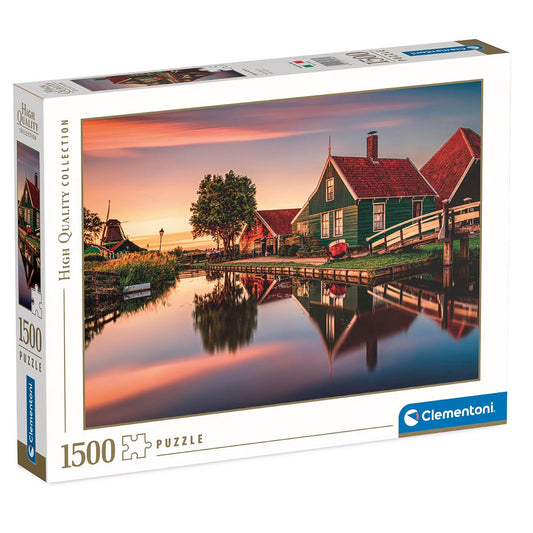 PUZZLE ZAANSE SCHANS – 1500 PIÈCES – CLEMENTONI 🔶