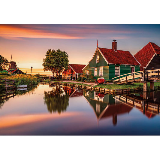 PUZZLE ZAANSE SCHANS – 1500 PIÈCES – CLEMENTONI 🔶