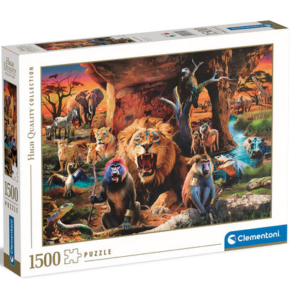 PUZZLE TRIBAL SOCIETY – 1500 PIÈCES – CLEMENTONI 🔶