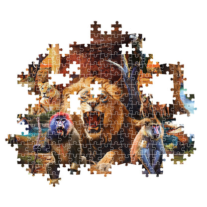 PUZZLE TRIBAL SOCIETY – 1500 PIÈCES – CLEMENTONI 🔶