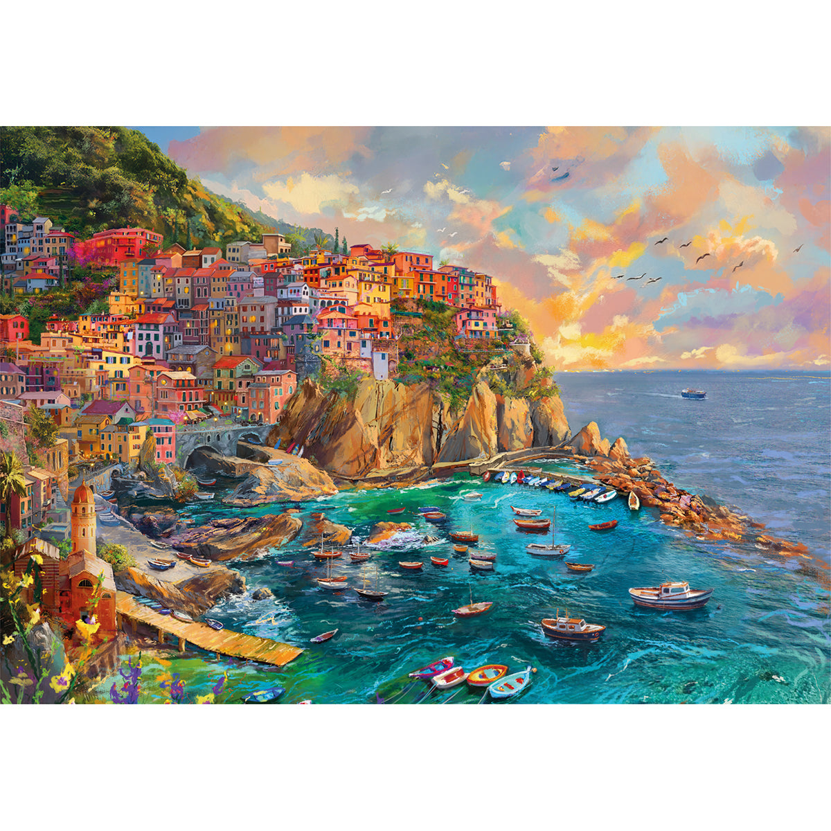 PUZZLE MANAROLA 2000 PEZZI – CLEMENTONI