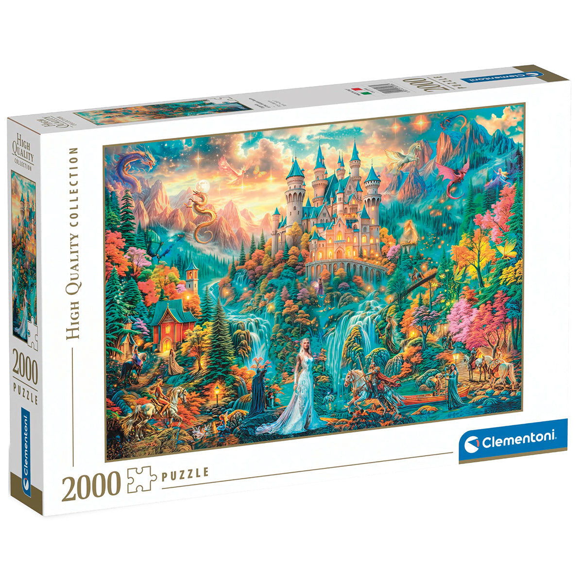 PUZZLE LEGENDS 2000 PIÈCES – CLEMENTONI