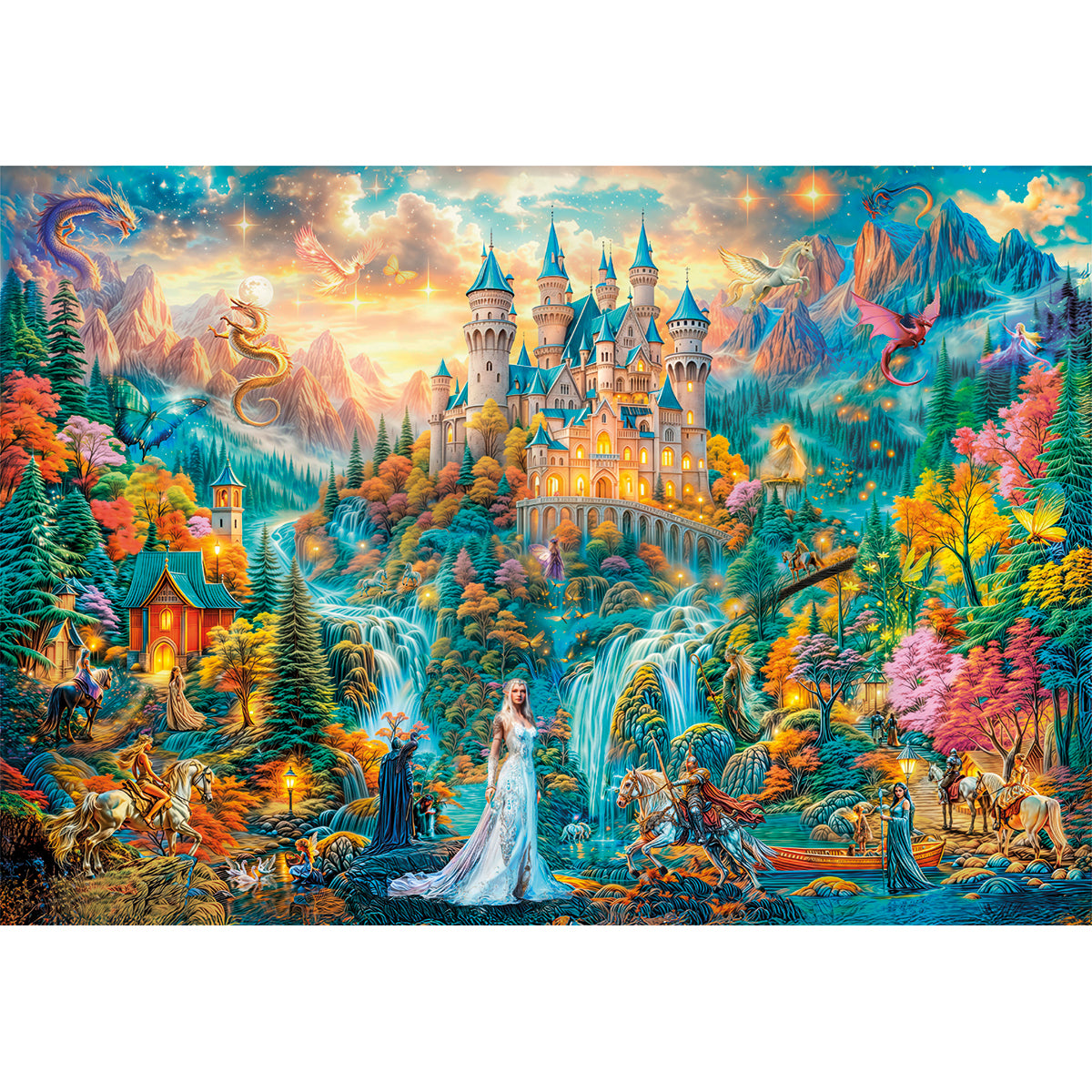 PUZZLE LEGENDS 2000 PIÈCES – CLEMENTONI