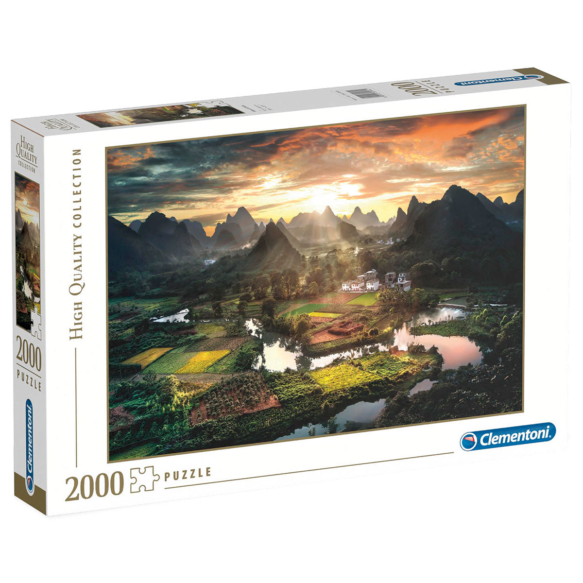 PUZZLE CHINA – 2000 TEILE – CLEMENTONI 🔶